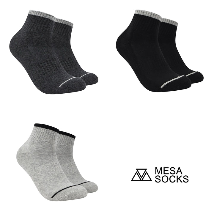 Thick Basketball Ankle Socks for Men - Premium Cotton Sports Socks