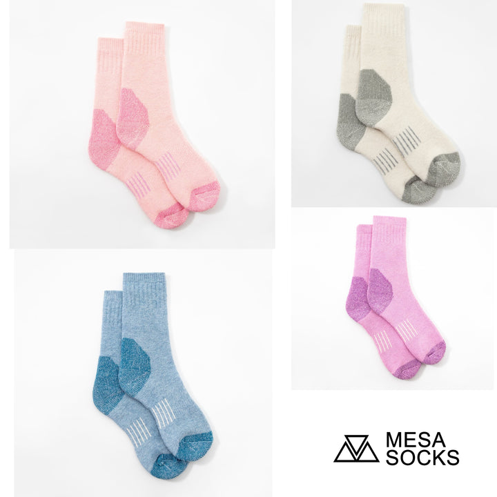 Women's Merino Wool Crew Autumn and Winter Socks