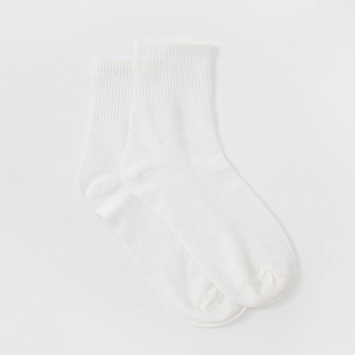 Women Cotton Quarter Socks - Women's white - Spring/Summer Women daily socks - Mesa Socks