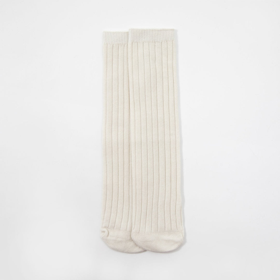 Baby Knee high and Kids long socks -spring and autumn socks -combed cotton white children socks - boys girls socks Mesa Socks