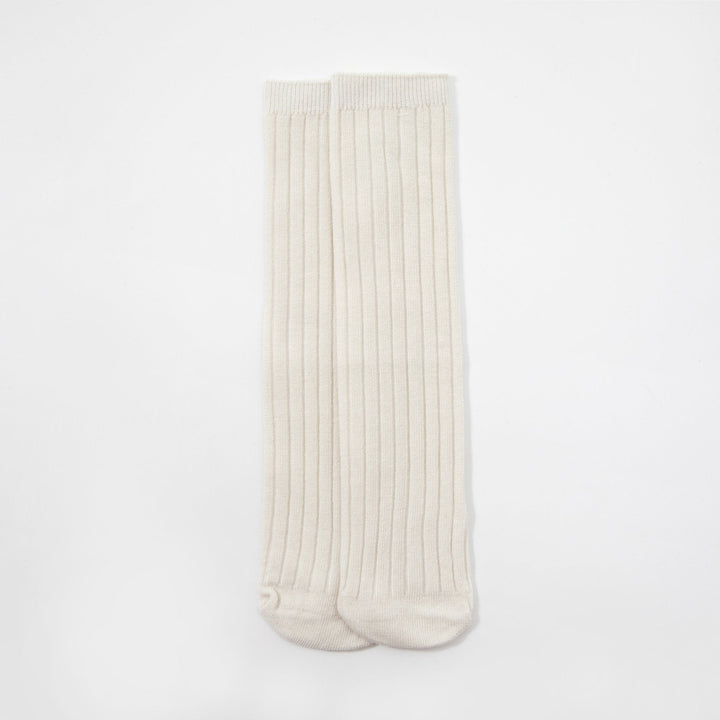 Baby Knee high and Kids long socks -spring and autumn socks -combed cotton white children socks - boys girls socks Mesa Socks