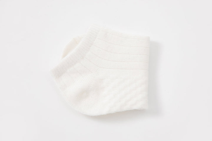 Children ankle socks -student pure white breathable socks -boys and girls combed cotton sports school short socks -Mesa Socks