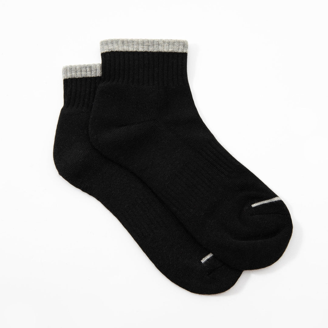 Men Ankle Socks - Thick Basketball Socks for Men - Premium Cotton Men's Sports Socks - Mesa Socks