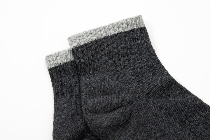 Men Ankle Socks - Thick Basketball Socks for Men - Premium Cotton Men's Sports Socks - Mesa Socks