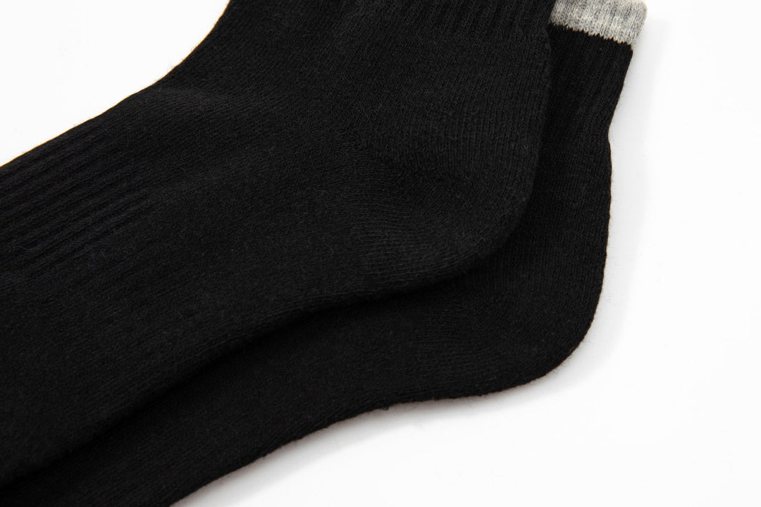 Men Ankle Socks - Thick Basketball Socks for Men - Premium Cotton Men's Sports Socks - Mesa Socks