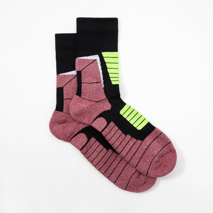 Men Crew socks - mesh breathable sweat-absorbing performance combat pressure basketball socks - Mesa Socks