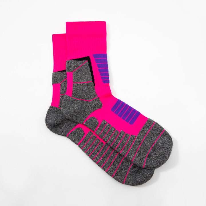 Men Crew socks - mesh breathable sweat-absorbing performance combat pressure basketball socks - Mesa Socks