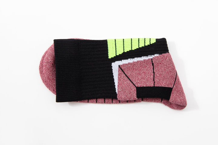 Men Crew socks - mesh breathable sweat-absorbing performance combat pressure basketball socks - Mesa Socks