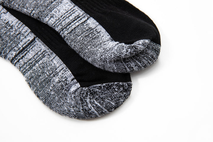 Men Crew Socks -Thick Basketball black Socks -Premium Cotton Men Sports Socks -Ideal Socks for Outdoor Activities -Mesa Socks
