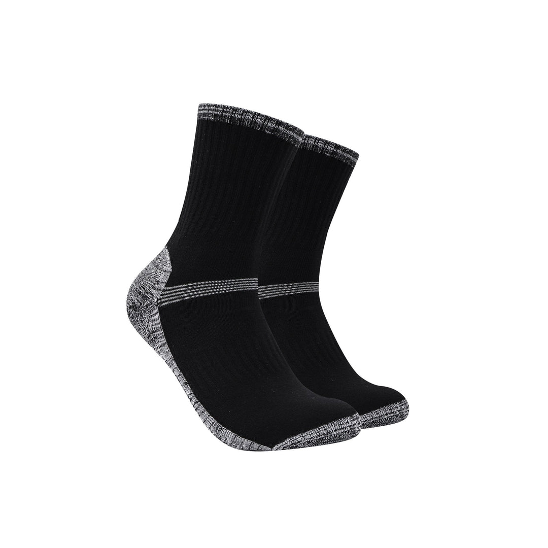 Men Crew Socks -Thick Basketball black Socks -Premium Cotton Men Sports Socks -Ideal Socks for Outdoor Activities -Mesa Socks