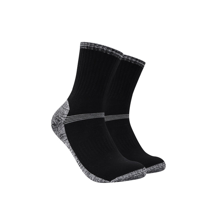 Men Crew Socks -Thick Basketball black Socks -Premium Cotton Men Sports Socks -Ideal Socks for Outdoor Activities -Mesa Socks