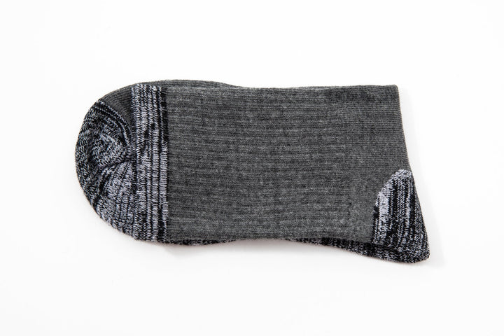 Men Crew Socks -Thick Basketball grey Socks -Premium Cotton Men Sports Socks -Ideal Socks for Outdoor Activities -Mesa Socks