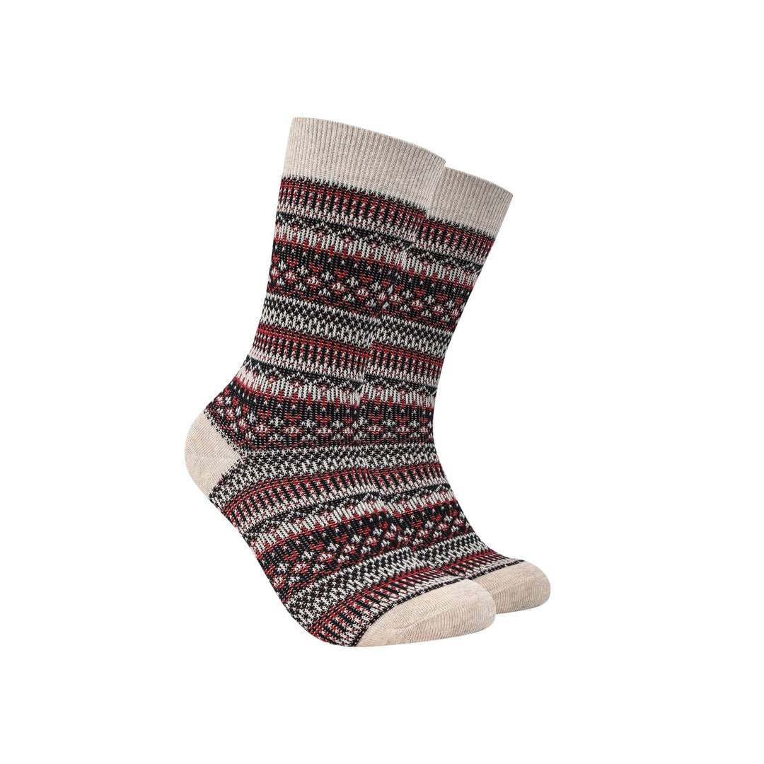 Men Mild Calf Socks-Men's thick line tide socks -double needle unique skateboard socks -Casual Retro Design Socks -Mesa Socks