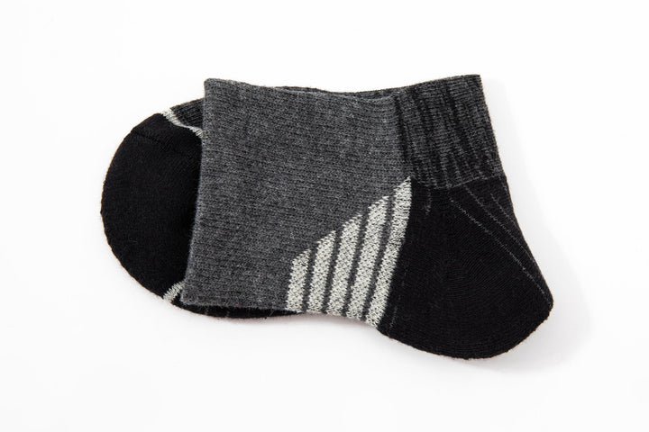 Men Quarter Socks - Autumn and Winter men black Socks -Thick Winter Sports Socks -Premium Cotton Basketball Socks -Mesa Socks