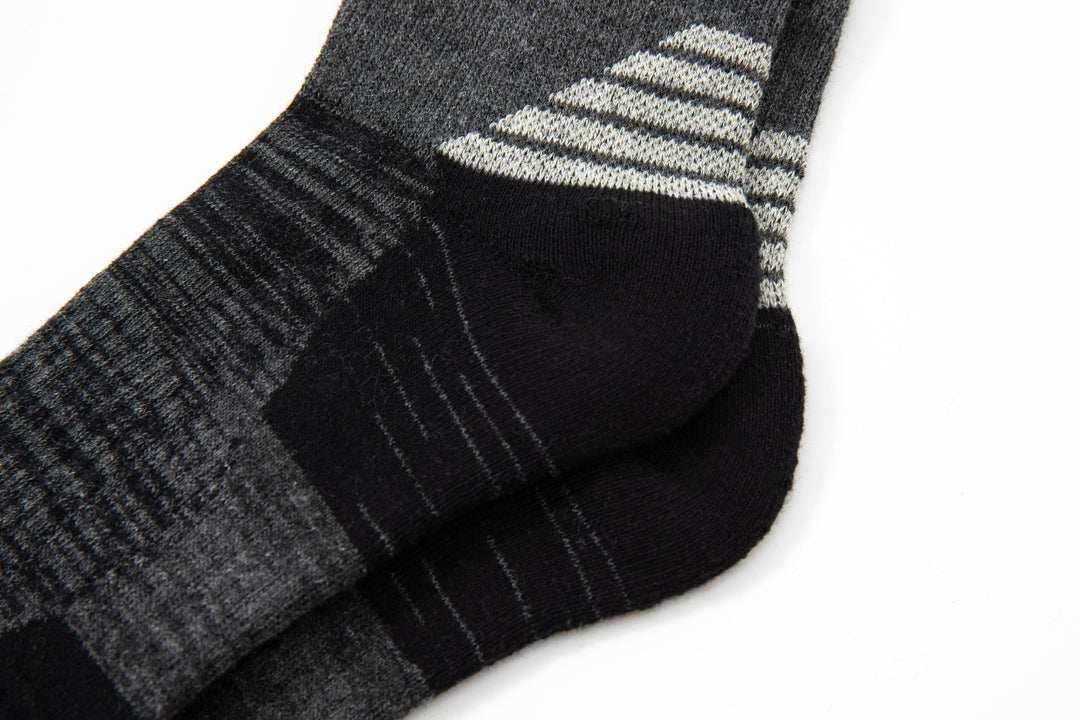 Men Quarter Socks - Autumn and Winter men black Socks -Thick Winter Sports Socks -Premium Cotton Basketball Socks -Mesa Socks