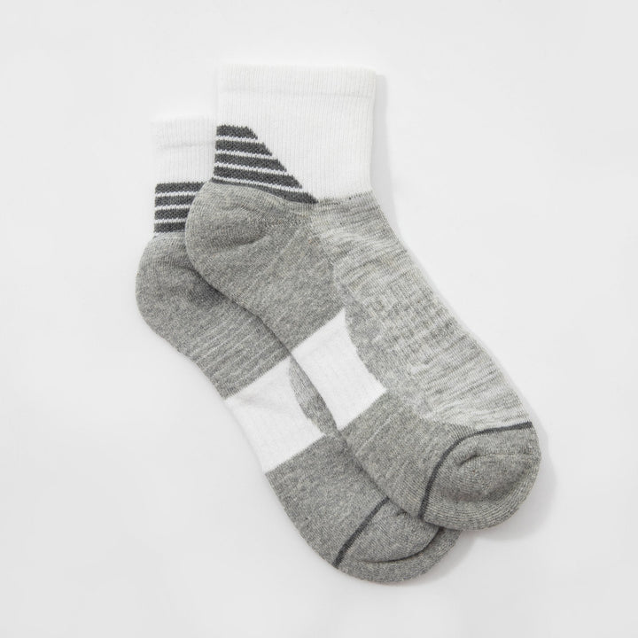 Men Quarter Socks - Autumn and Winter men white Socks -Thick Winter Sports Socks -Premium Cotton Basketball Socks -Mesa Socks