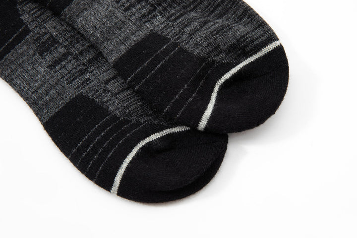 Men Quarter Socks - Autumn and Winter men black Socks -Thick Winter Sports Socks -Premium Cotton Basketball Socks -Mesa Socks