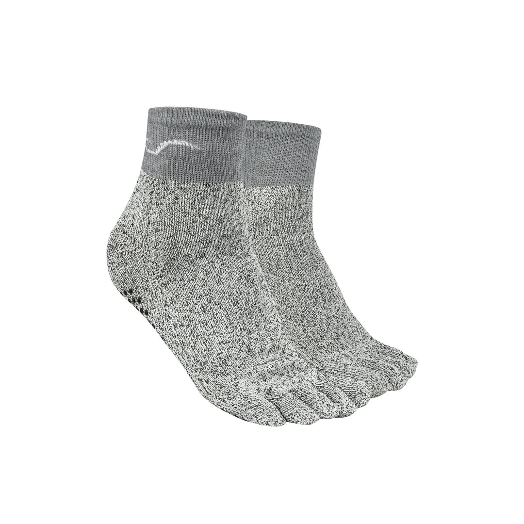 Men Quarter Socks-Grade 5 HPPE Silicone Wear-Resistant Anti-Cut Sports Socks -Outdoor Protective Five Finger Socks-Mesa Socks