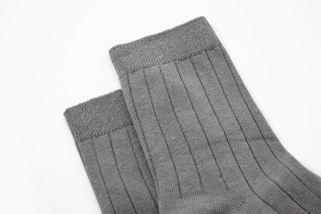 Men Quarter Socks - Men's Cotton Colorblock Office Men's Socks - Cotton Mid Tube Business Socks - Mesa Socks
