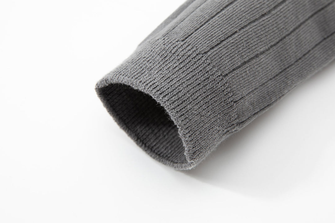 Men Quarter Socks - Men's Cotton Colorblock Office Men's Socks - Cotton Mid Tube Business Socks - Mesa Socks