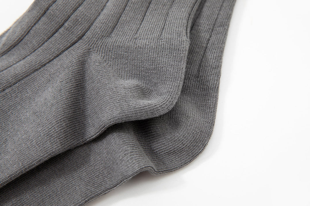 Men Quarter Socks - Men's Cotton Colorblock Office Men's Socks - Cotton Mid Tube Business Socks - Mesa Socks