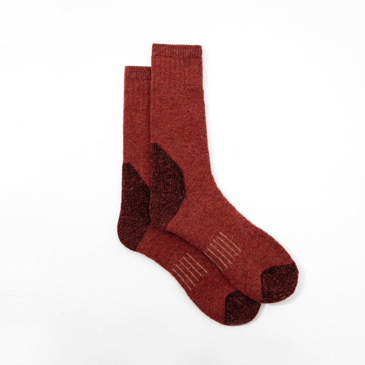 Men's crew Merino wool socks - Autumn and winter thick warm socks - Breathable sweat-absorbing hiking stockings - Mesa Socks