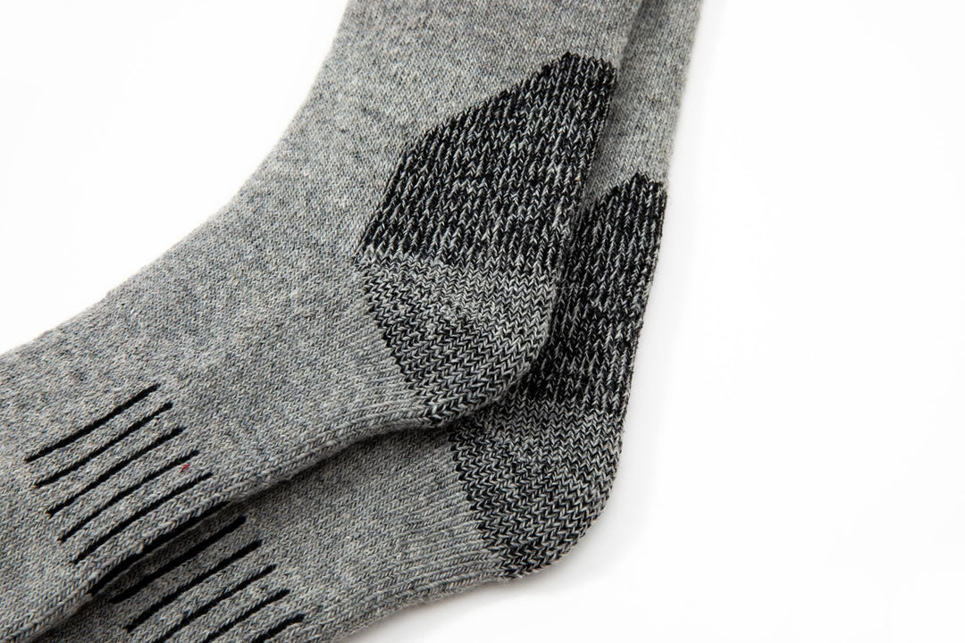 Men's crew Merino wool socks - Autumn and winter thick warm socks - Breathable sweat-absorbing hiking stockings - Mesa Socks