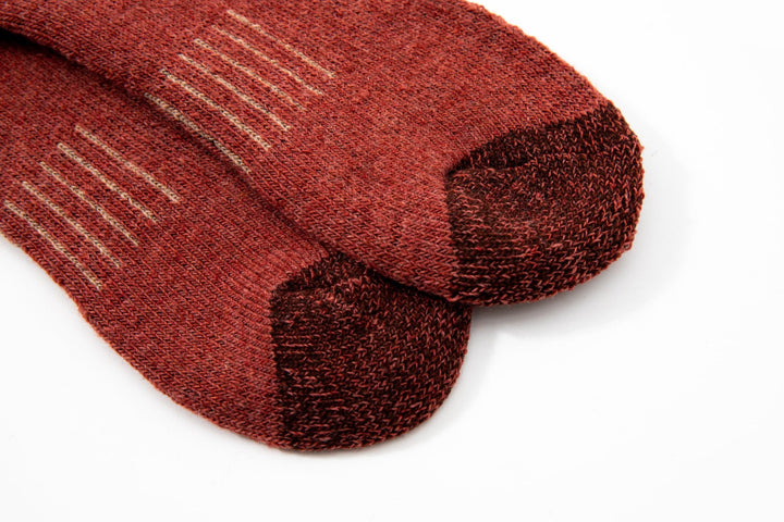 Men's crew Merino wool socks - Autumn and winter thick warm socks - Breathable sweat-absorbing hiking stockings - Mesa Socks