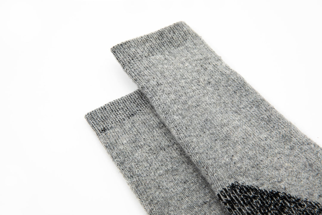 Men's crew Merino wool socks - Autumn and winter thick warm socks - Breathable sweat-absorbing hiking stockings - Mesa Socks