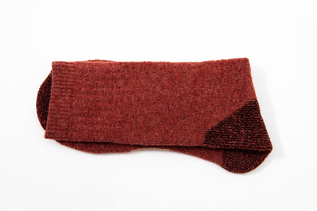 Men's crew Merino wool socks - Autumn and winter thick warm socks - Breathable sweat-absorbing hiking stockings - Mesa Socks