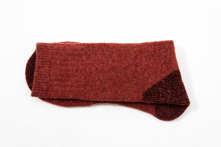 Men's crew Merino wool socks - Autumn and winter thick warm socks - Breathable sweat-absorbing hiking stockings - Mesa Socks
