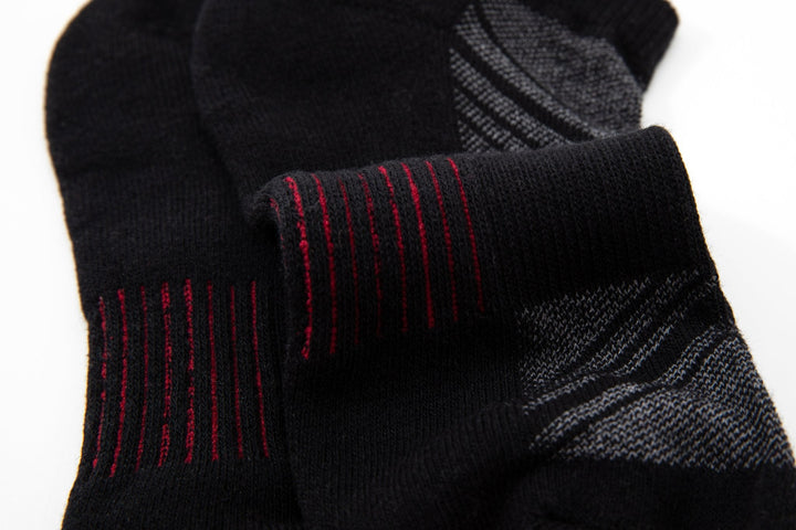 Men Low Cut Socks -Spring Training Running Cotton black Socks- Deodorant Antibacterial Sweat Absorbent Breathable  Mesa Socks
