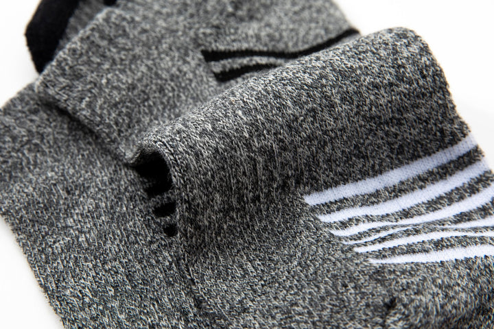 Men's Low Cut Socks -  Spring Training Running Cotton Socks- Deodorant Antibacterial Sweat Absorbent Breathable  - Mesa Socks