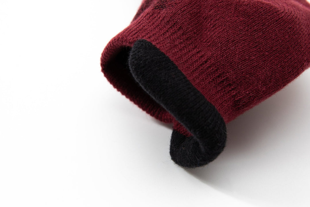 Men Low Cut Socks -Spring Training Running Cotton Red Socks- Deodorant Antibacterial Sweat Absorbent Breathable  - Mesa Socks