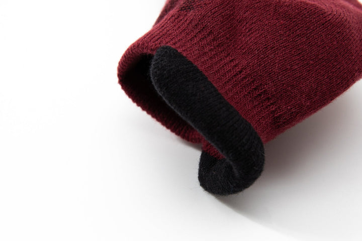 Men Low Cut Socks -Spring Training Running Cotton Red Socks- Deodorant Antibacterial Sweat Absorbent Breathable  - Mesa Socks