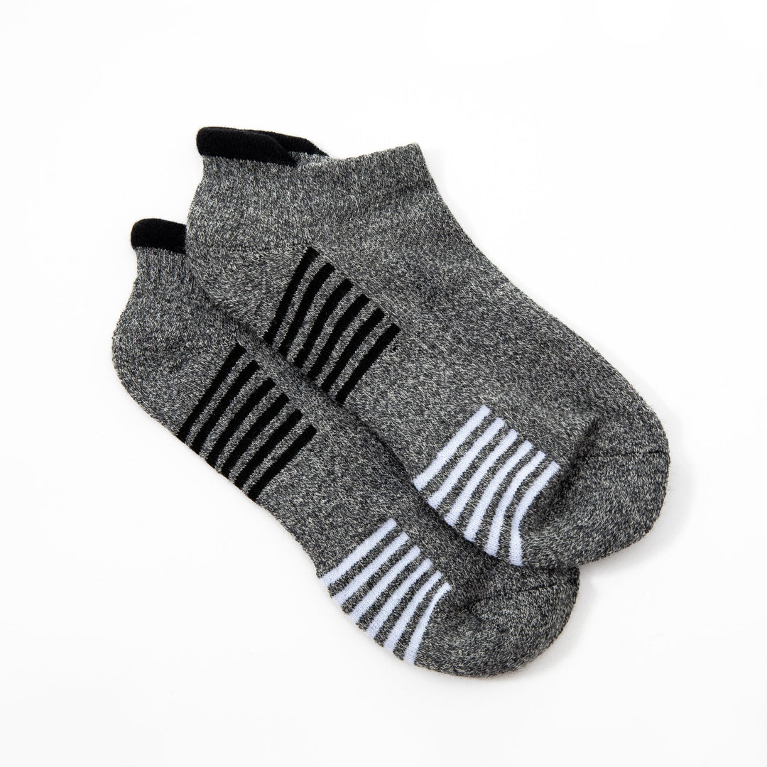 Men's Low Cut Socks -  Spring Training Running Cotton Socks- Deodorant Antibacterial Sweat Absorbent Breathable  - Mesa Socks