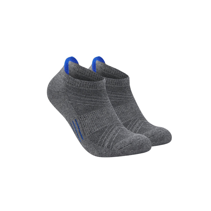 Men Low Cut Socks -Spring Training Running Cotton grey Socks- Deodorant Antibacterial Sweat Absorbent Breathable  Mesa Socks