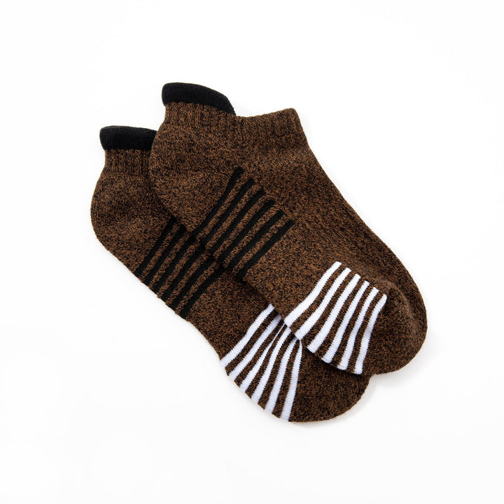 Men's Low Cut Socks -  Spring Training Running Cotton Socks- Deodorant Antibacterial Sweat Absorbent Breathable  - Mesa Socks