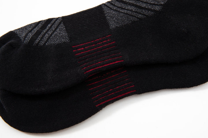 Men Low Cut Socks -Spring Training Running Cotton black Socks- Deodorant Antibacterial Sweat Absorbent Breathable  Mesa Socks