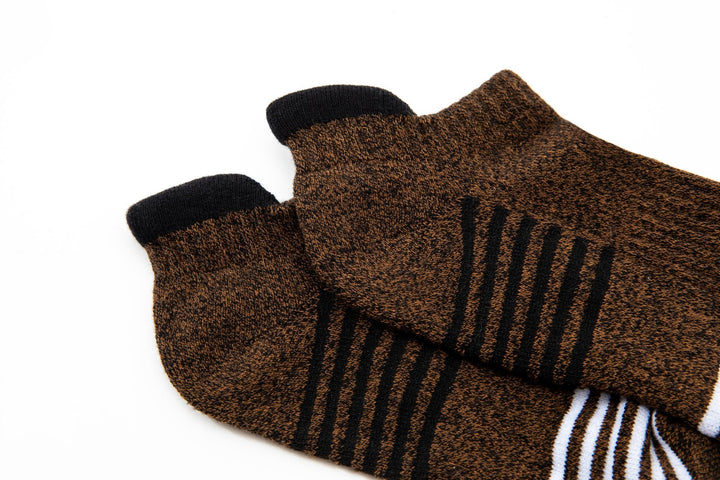 Men's Low Cut Socks -  Spring Training Running Cotton Socks- Deodorant Antibacterial Sweat Absorbent Breathable  - Mesa Socks