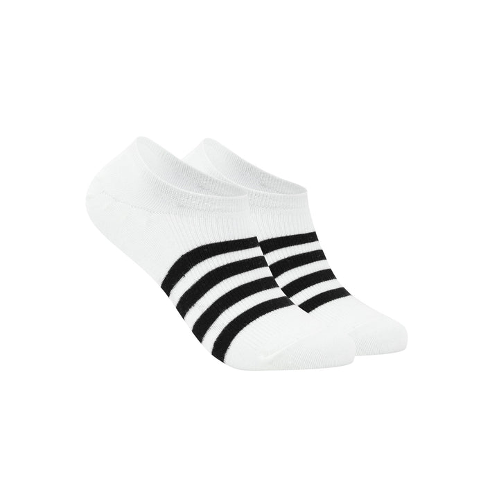 Men's Solid Color No Show Stripped Boat Socks - Mesa Socks
