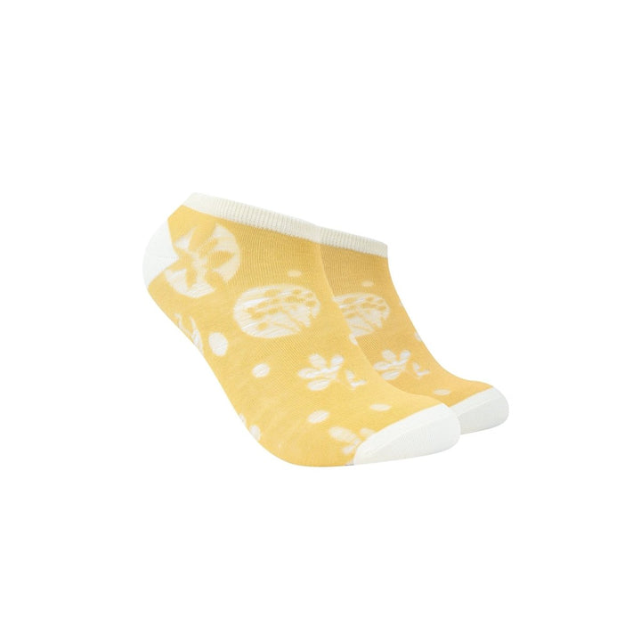 Spring Summer Women's Bright Color Floral Design Socks - Mesa Socks