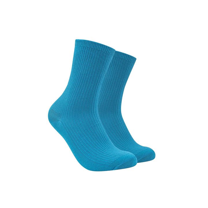 Women Crew Socks - Pretty color and premium Cotton Socks- college classic style women's socks - Mesa Socks