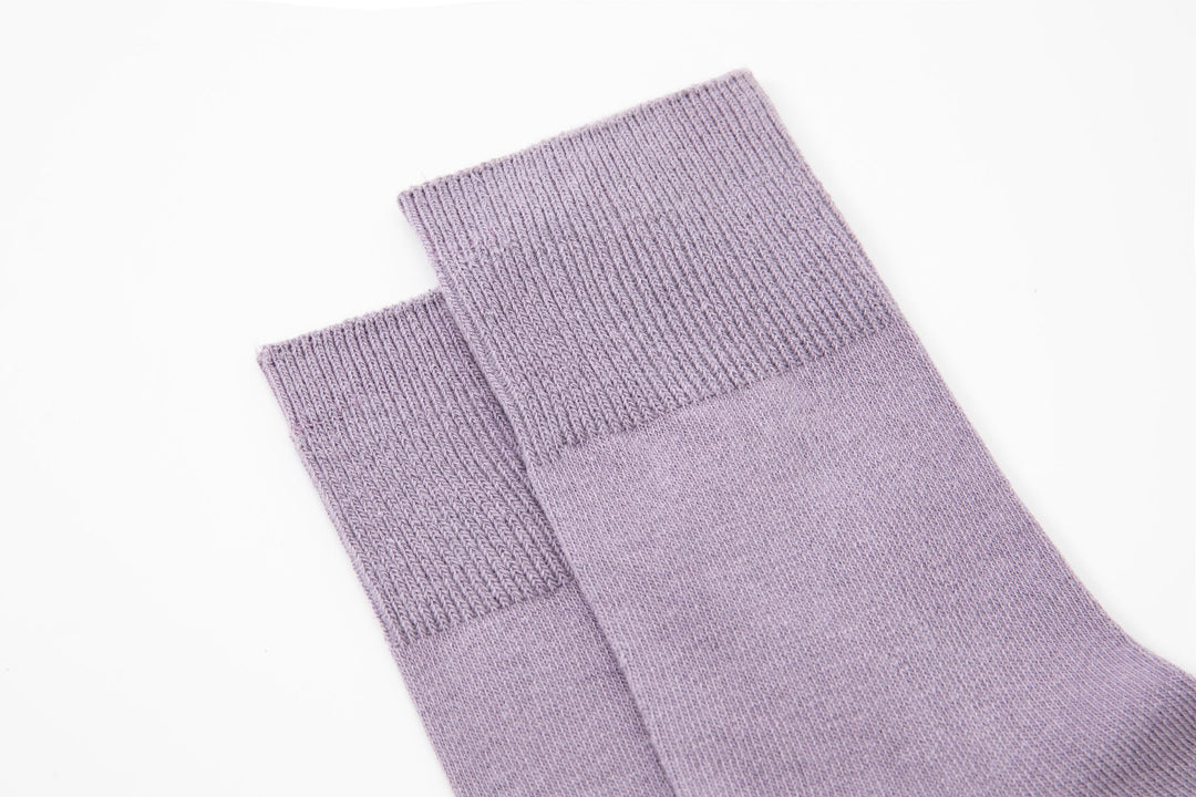 Women Crew Socks - Pretty color and premium Cotton Socks- college classic style women's socks - Mesa Socks