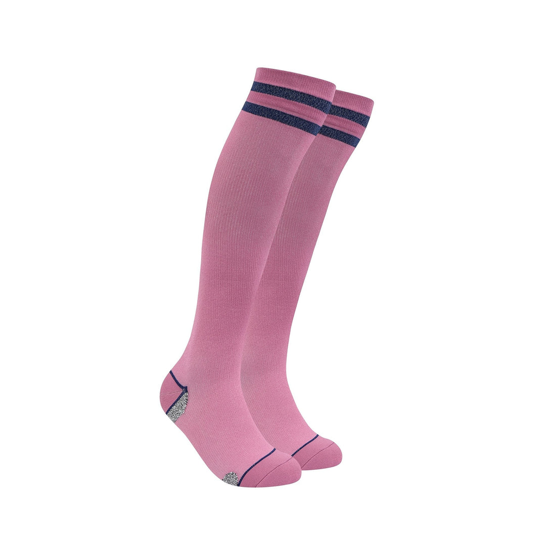 Women Knee high Socks-Dance gymnastics pink compression socks light weight elastic outdoor running calf socks - Mesa Socks