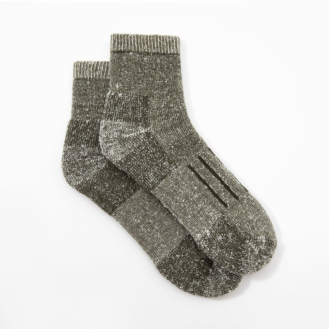Unisex Quarter Merino wool socks -autumn winter thick warm socks -soft short sports socks -outdoor snow socks -Mesa Socks