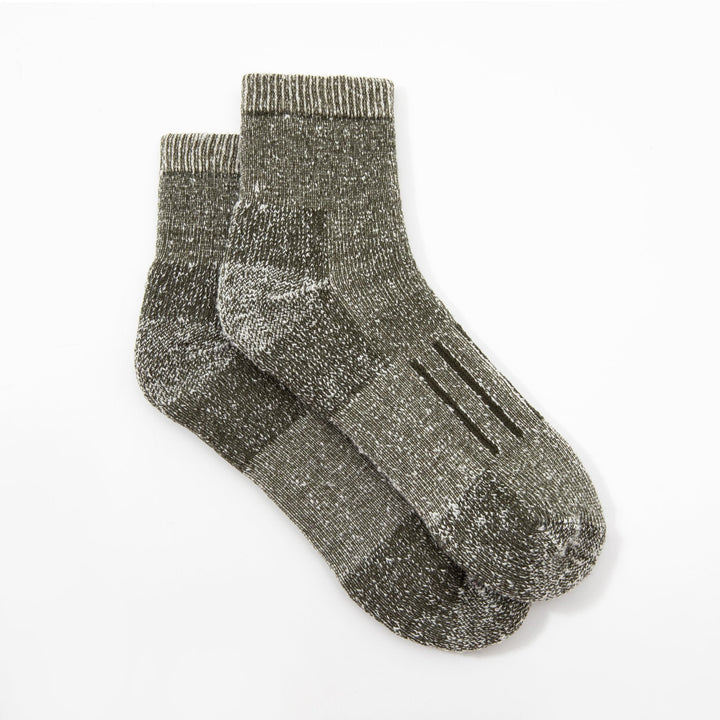Unisex Quarter Merino wool socks -autumn winter thick warm socks -soft short sports socks -outdoor snow socks -Mesa Socks