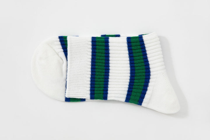 Women Quarter Crew Socks - Men's and women's socks - striped socks - couples breathable cotton socks - Mesa Socks