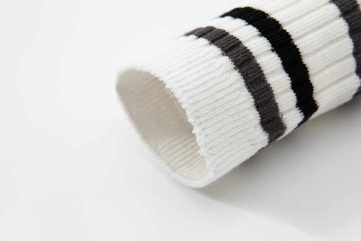 Women Quarter Crew Socks - Men's and women's socks - striped socks - couples breathable cotton socks - Mesa Socks