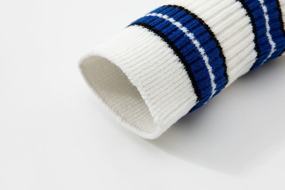 Women Quarter Crew Socks - Men's and women's socks - striped socks - couples breathable cotton socks - Mesa Socks